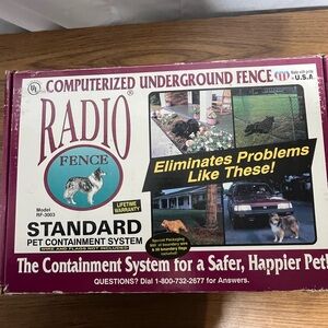 Radio Fence RF-3003In-Ground Dog Transmitter Pet Containment Boundary